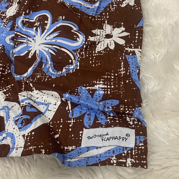 Flap Happy Hawaiian Swim Trunks NWT - Picture 7 of 7